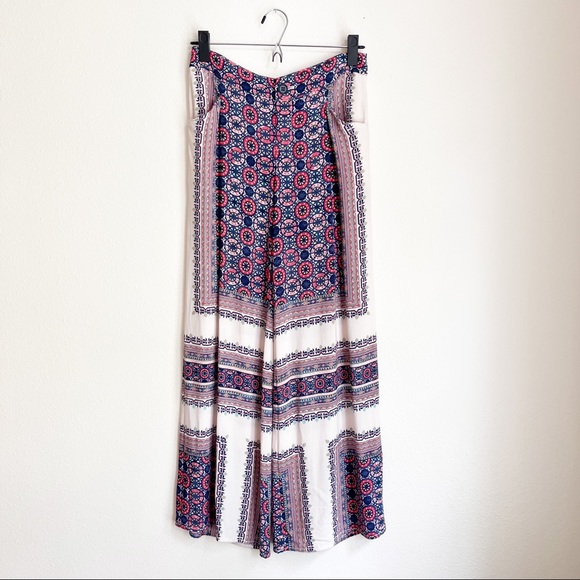 Anthropologie Elevenses Yida Wide Leg Boho Palazzo Pants - Picture 3 of 10